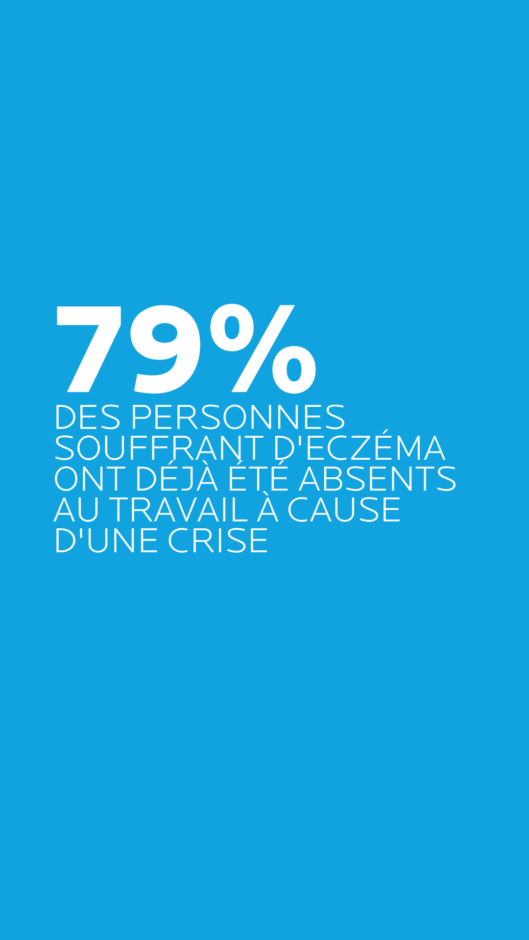 arrêt travail cause eczema trouble peau
