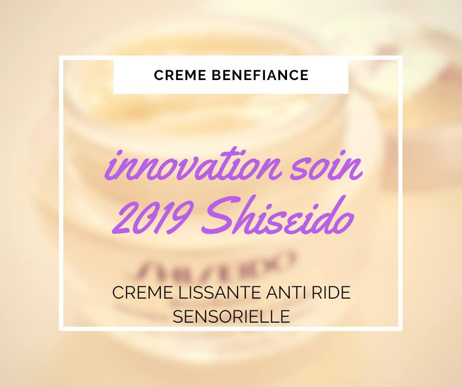 Crème Lissante Anti-Rides Benefiance de Shiseido