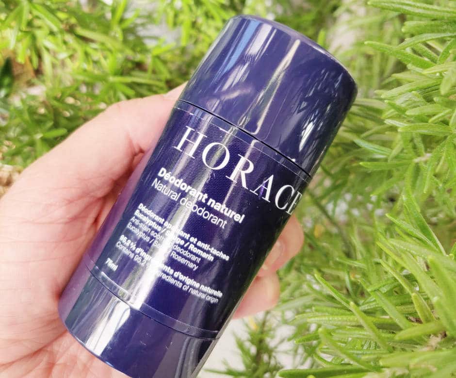 Quel bon déodorant naturel utiliser ? Avis sur Horace, Schmidt et autre DEODORANT NATUREL HORACE DEO HOMME