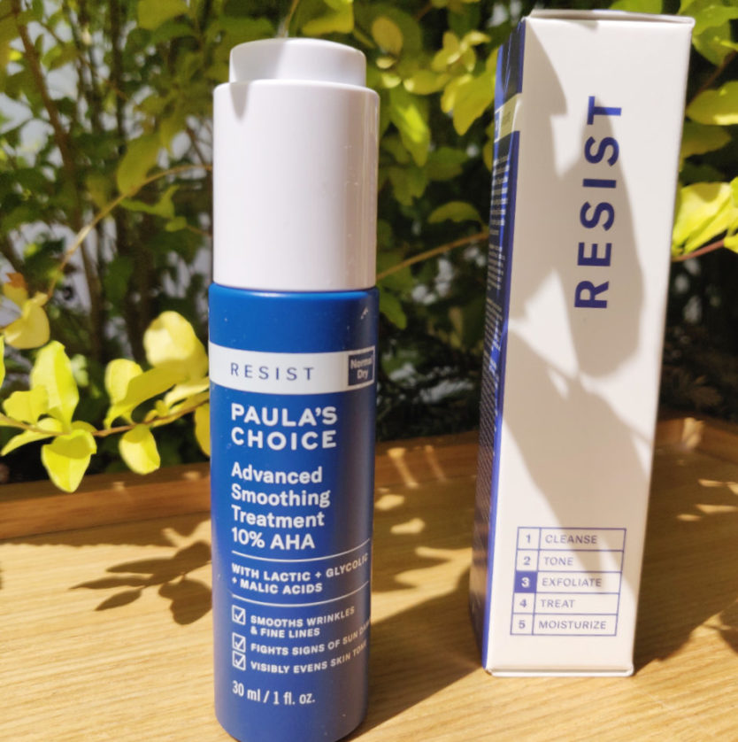 REVIEW PAULA CHOICE 10% AHA advanced smoothing treatment