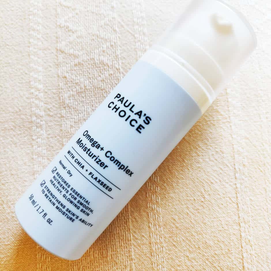 REVIEW PAULASCHOICE OMEGA MOISTURIZER HYDRATANT CREME VISAGE ACIDES GRAS PEAU SECHE NOURISSANTE APAISANTE