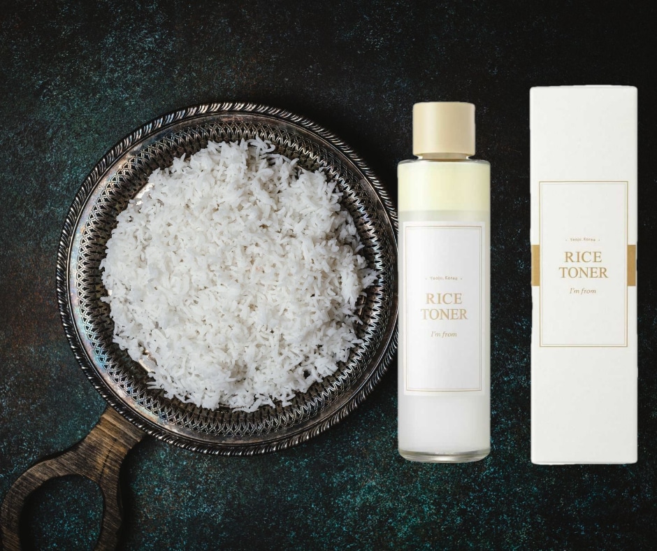 essence à base de riz de la marque coréenne I’m From, le Rice Toner : une lotion à base de riz connue ne k-beauty