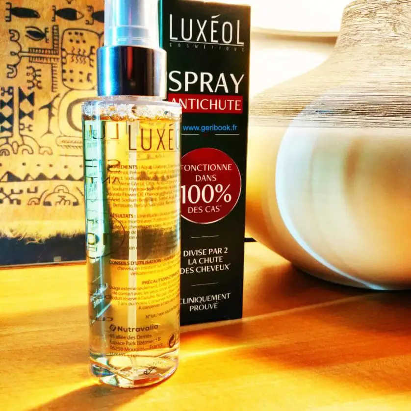 antichute cheveux efficace luxeol spray