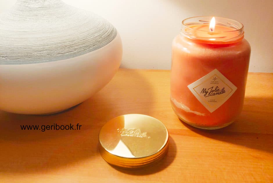 avis bougie my jolie candle géante xxl parfum fleur oranger