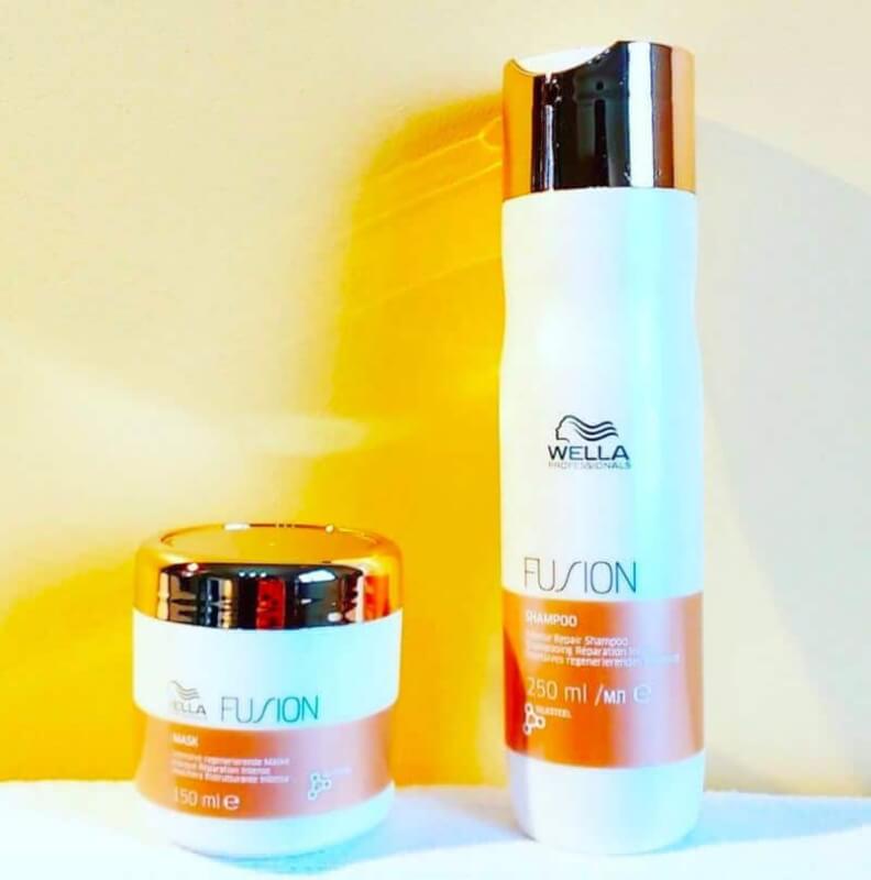 Shampoing Wella Fusion 1000ml - Pour Cheveux Abîmés, Ternes Et Cassants