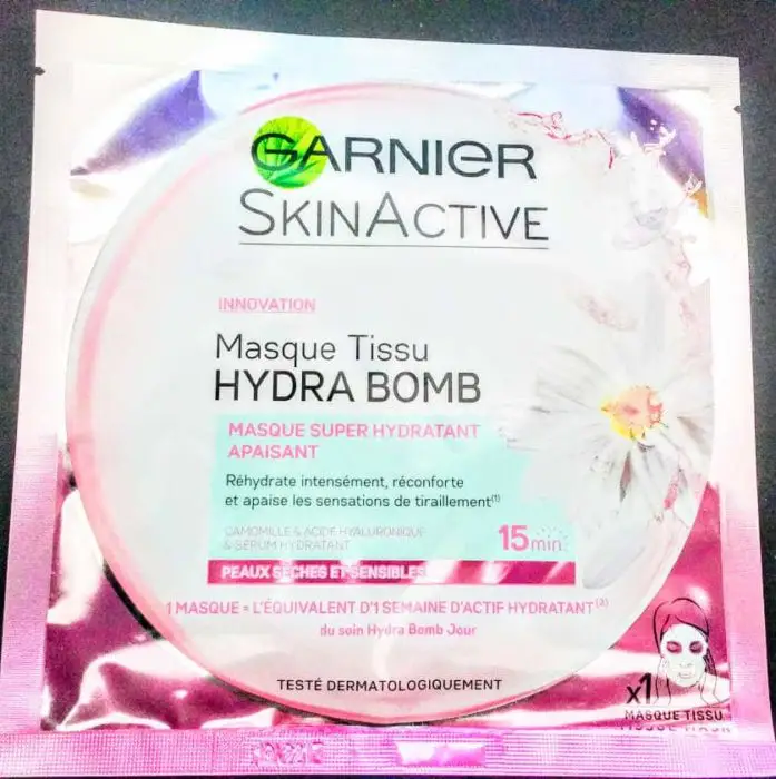 avis sur Garnier Hydra Bomb Masque Tissu SkinActive avis sur Garnier Hydra Bomb Masque Tissu SkinActive