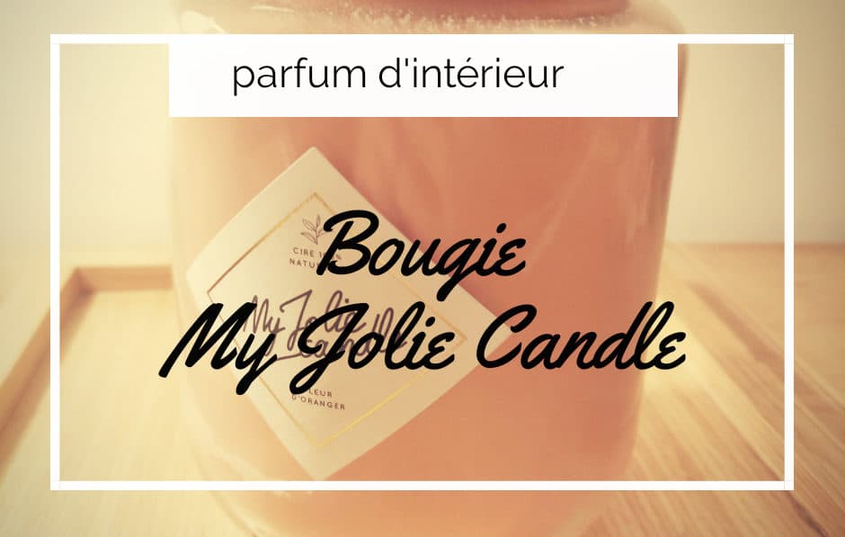 bougie oranger my jolie candle parfum maison