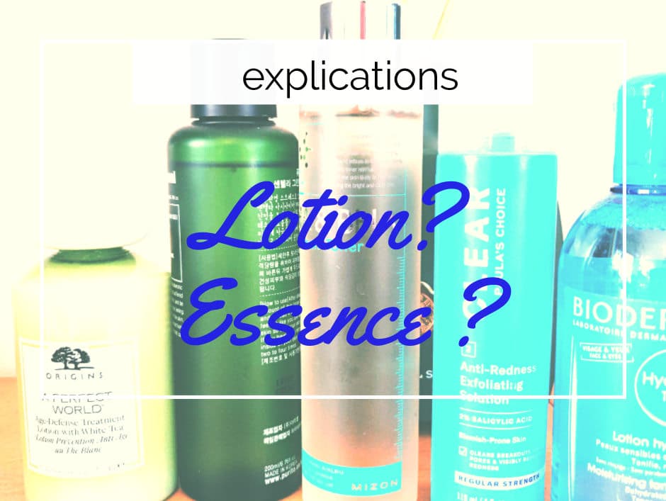 difference lotion essence beaute soin