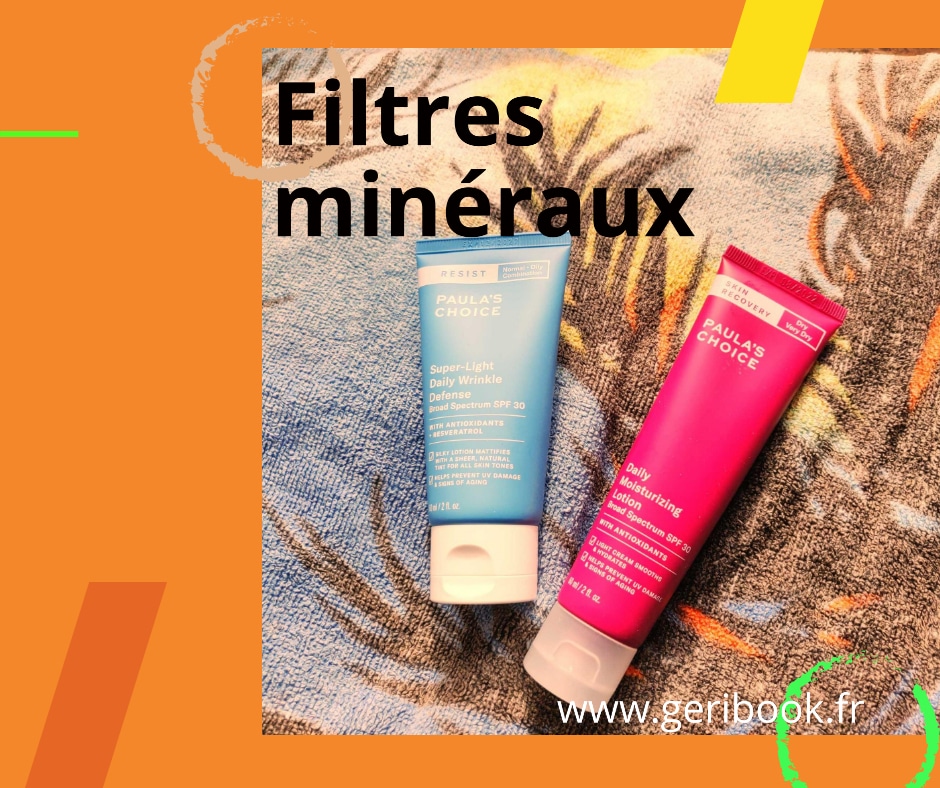 filtre mineral UV ecologique efficace peau