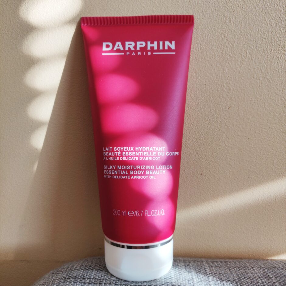 lait corps luxe naturel darphin hydratant confort abricot