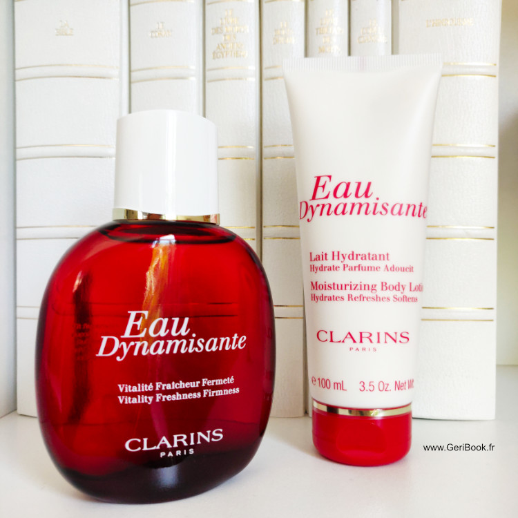 parfum corps eau dynamisante Clarins