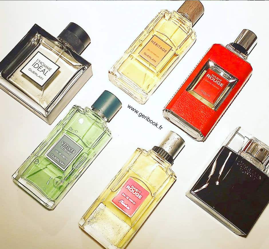parfums homme GUERLAIN : mon histoire d'Amour parfum homme guerlain masculin habit rouge eau de parfum spray