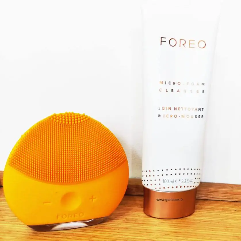review FOREO micro cleansing foam - mousse nettoyante visage de luxe